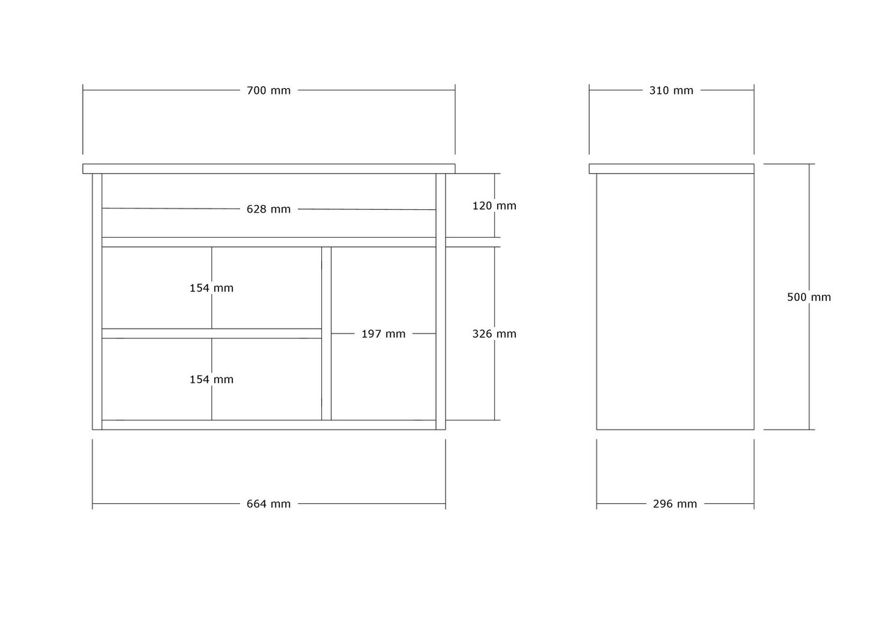 Pantofar, Asse Home, Furnas, 70x50x31 cm, Stejar