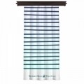 Draperie Beverly Hills Polo Club, Crt 06-1, 140x260, 100% poliester, alb/verde/albastru
