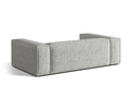 Canapea 3 locuri, Nuria-260, Micadoni Home, 210x110x72 cm, tesatura boucle, argintiu