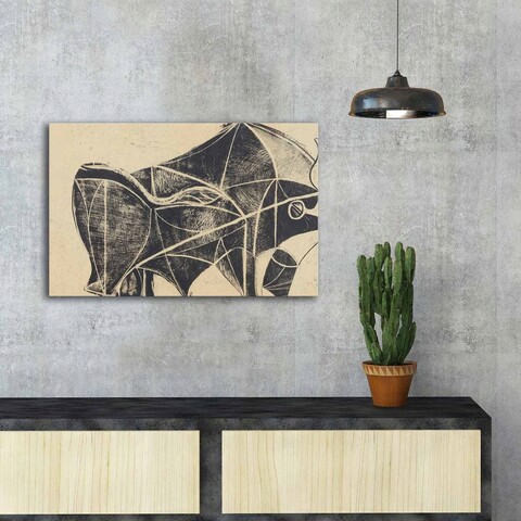 Tablou decorativ, famousart-055, canvas, dimensiune: 45 x 70 cm, multicolor