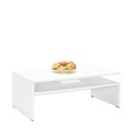 Masuta de cafea, Adore, Shp-645-Dd-1, 110x42x65 cm, PAL, Alb diamant