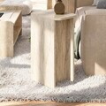 Set masute de cafea, Hanah Home, Amon, PAL melaminat, Travertin