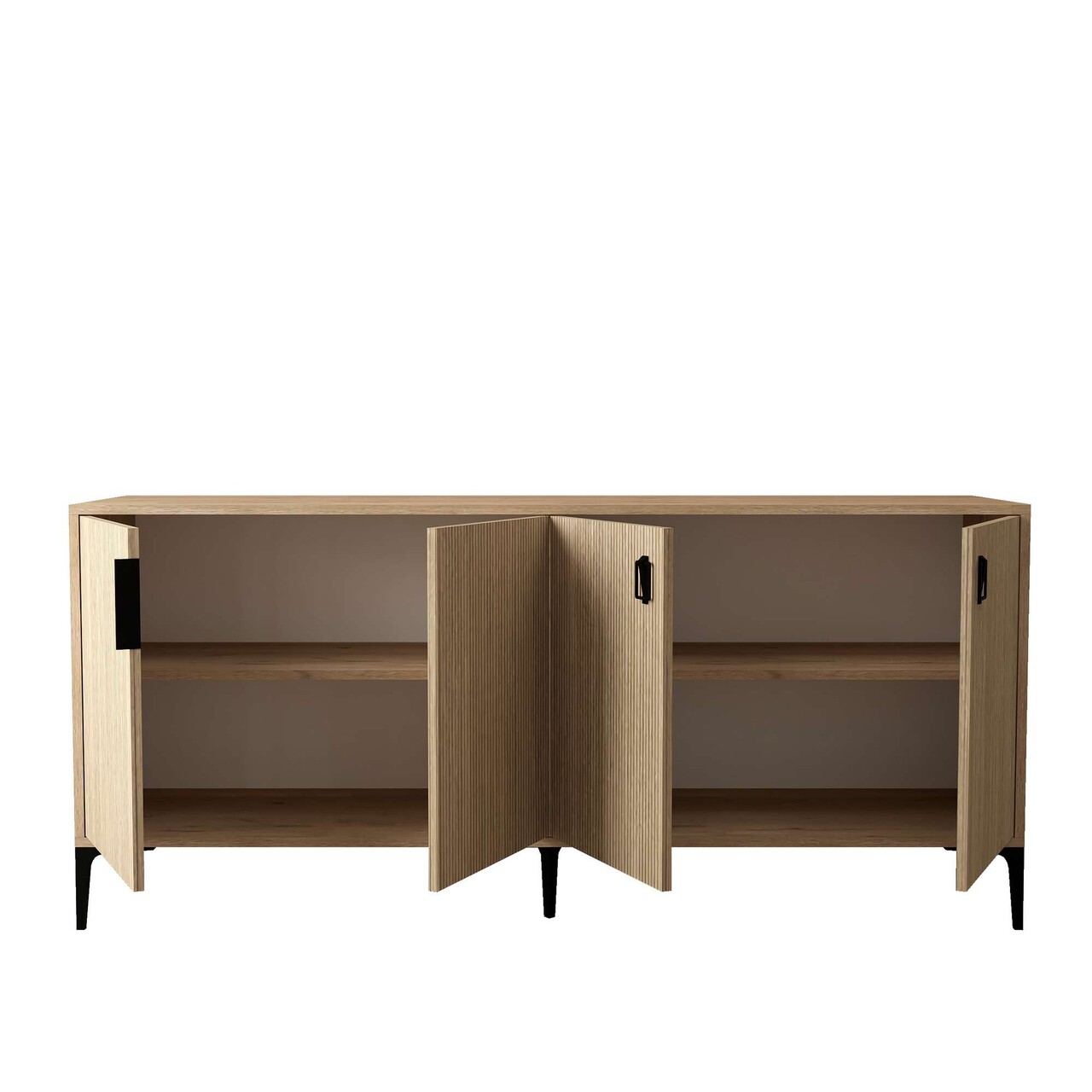 Consola, Hanah Home, 4004 Neva, 180x80.5x45 cm, PAL, Maro - view 8