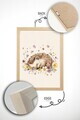 Tablou decorativ, Arteastermodel58-3348, MDF, Multicolor