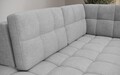 Coltar extensibil stanga 5 locuri ELTAP, LT-85MO, Blewett, 299x198x82 cm, lemn/poliester, gri deschis