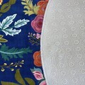 Covor, Kece-Fr68, 80x80cm, Albastru navy