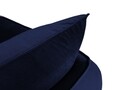 Coltar stanga, Verveine, Mazzini Sofas, 5 locuri, 286x190x96 cm, catifea, albastru regal