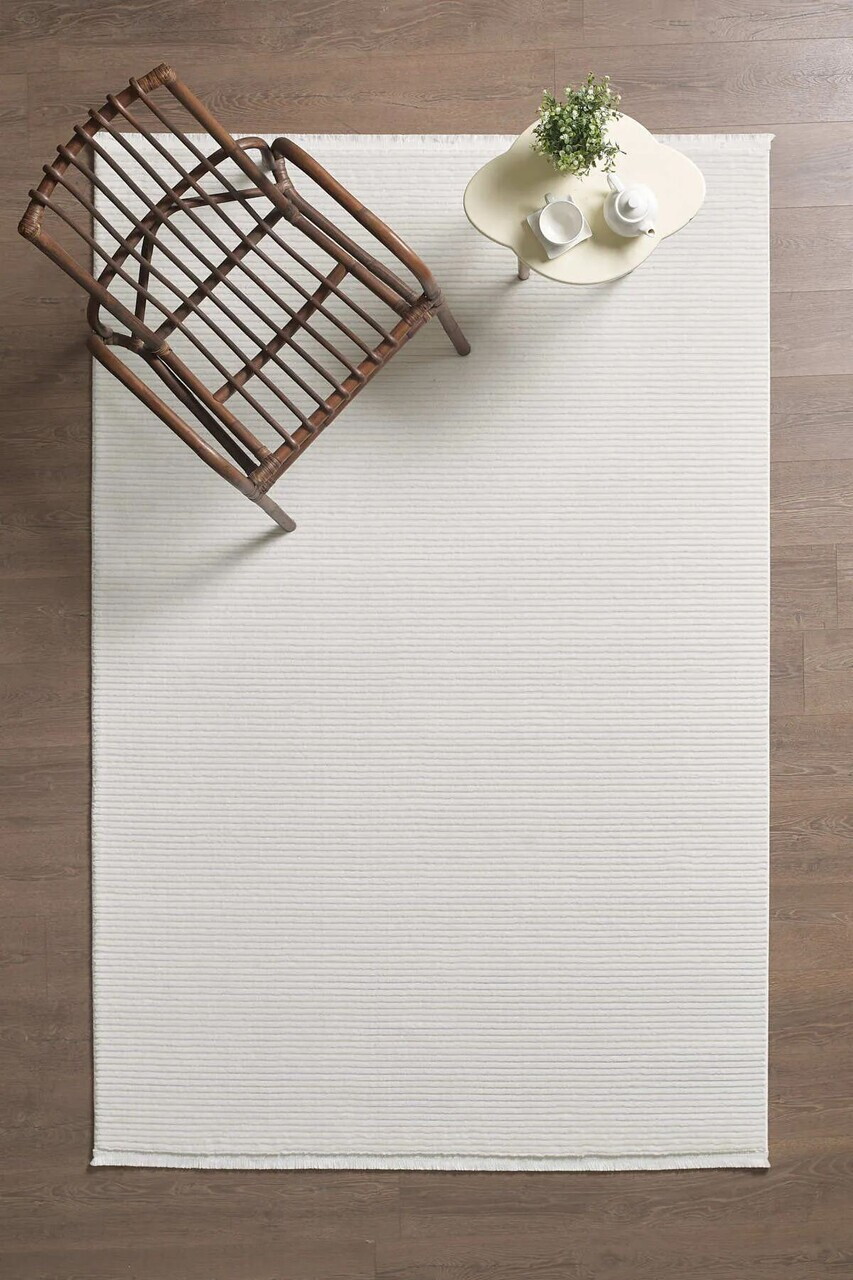 Covor, K-1093A, 80x150 cm, Polipropilena, Crem — imaginea 2