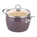 Set pentru gatit Balbina, Silesia, 8 piese, email, gri