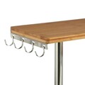 Raft de colt pentru bucatarie cu 3 nivele, 5five, 45 x 43 x 38.5 cm, bambus