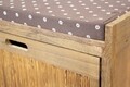 Bancheta hol cu spatiu pentru incaltaminte Brown, Bedora, MDF, lemn, maro