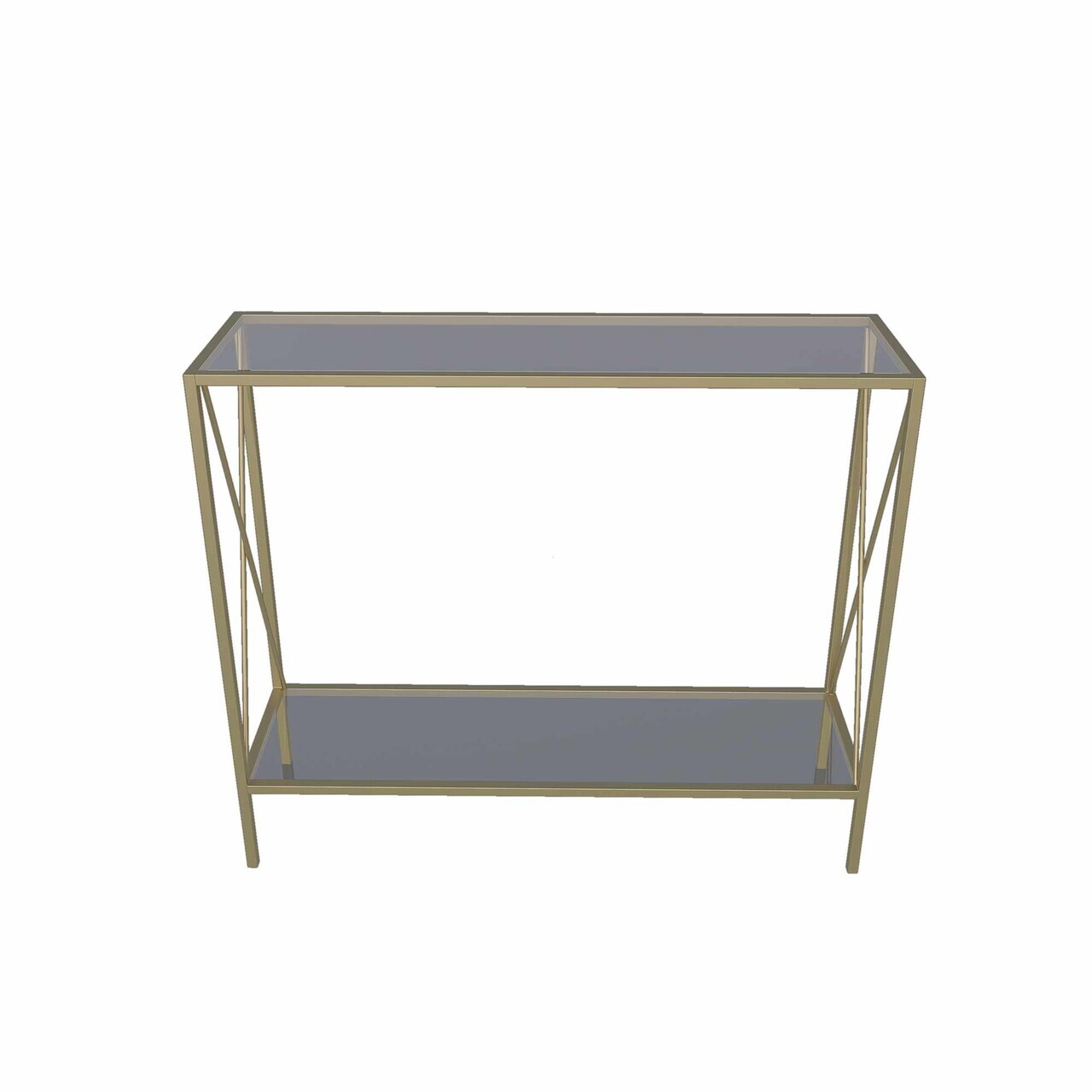 Bufet, Hanah Home, Florya, 80x85x30 cm, Auriu — imaginea 3