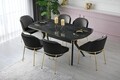 Masa dining, Nmobb, Ikon, 180 x 77 x 90 cm, mdf/plastic, antracit