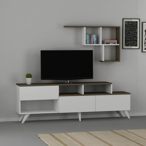 Comoda TV, Arnetti, Hazan, PAL, Alb / Nuc Arnetti