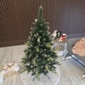 Brad artificial Christmas Deluxe by Sersimo, Diamant, 2D+3D, 150cm