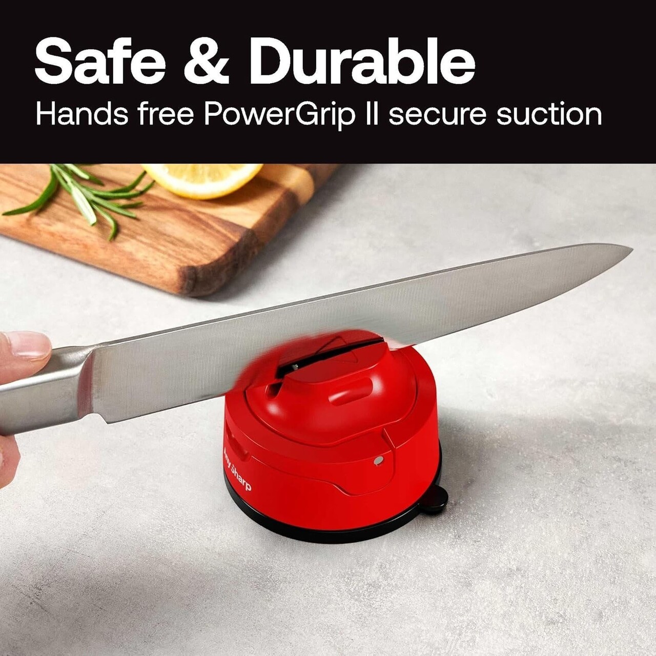 Ascutitor de cutite, "Evo", Red - AnySharp - imagine 5