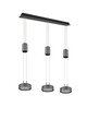 Lustra Franklin, TRIO, 85x14x150 cm, 9W, 3x SMD, aluminiu, antracit