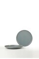 Set platouri servire, Hermia, 710KTP3675, Portelan, Albastru