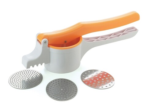 Zdrobitor pentru cartofi, Excelsa, 10x36x11 cm, plastic/inox