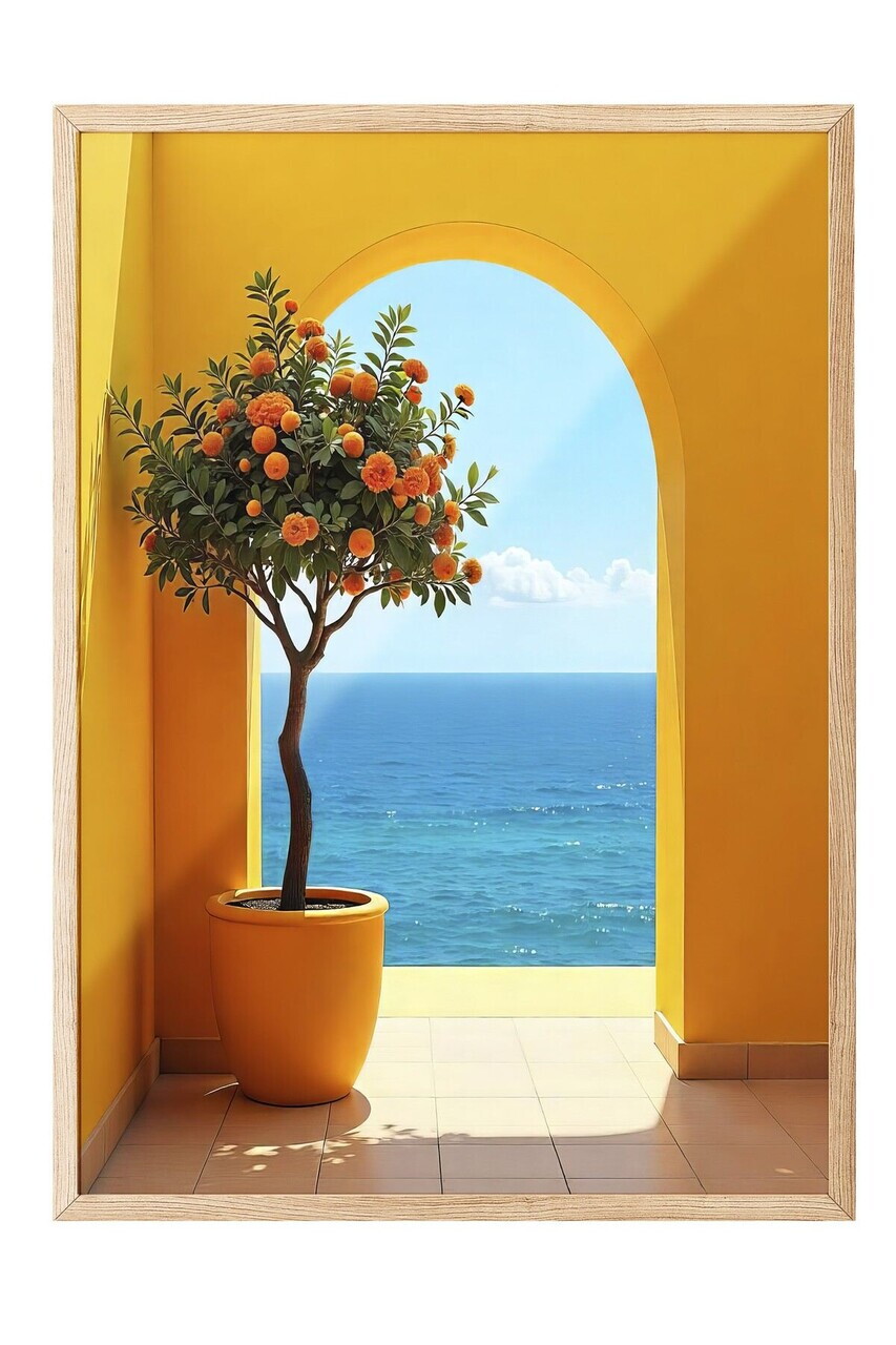 Tablou decorativ, 109560, Lemn masiv, Sticla PVC, Multicolor - view 2