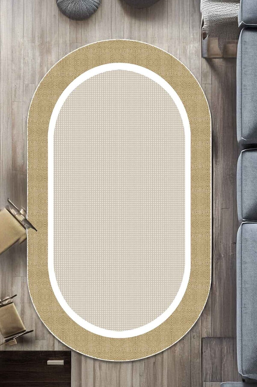 Covor, CLR-7346-84, 120x250 cm, Poliester, Maro — imaginea 2