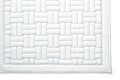 Set covorase de baie 2 piese, Alanur Home, Cottonkt 000010, Bumbac, Crem