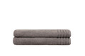 Set prosoape de baie 2 piese, Beverly Hills Polo Club, 410, Bumbac, Gri