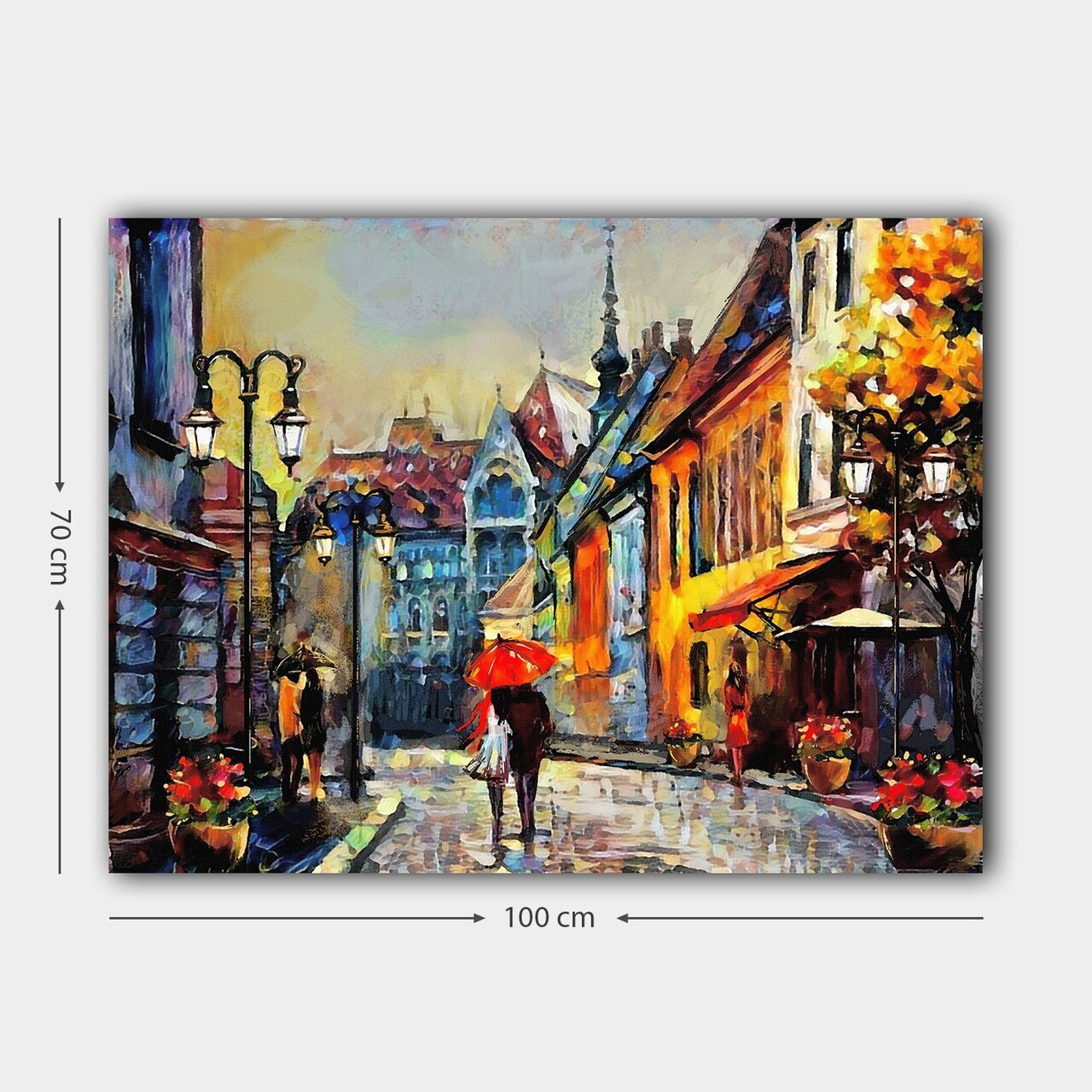 Tablou decorativ, 675958252_70100, Cadru: 100% LEMN (grosime: 3 cm), Multicolor - view 3