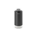 Dozator sapun / detergent lichid, Brabantia, SinkStyle Mineral, 6.5x8.5x15 cm, 200 ml, otel, gri inchis