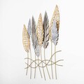Decoratiune de perete, Kosmer, Metal, Dimensiune: 75 x 80 x 5 cm, Multicolor