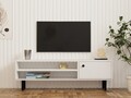 Comoda TV, Puqa Design, Avila, 120x38x30 cm, PAL , Alb