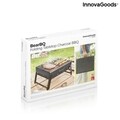 Gratar portabil pliabil pentru utilizare cu carbune, BearBQ InnovaGoods, 41x28x20 cm