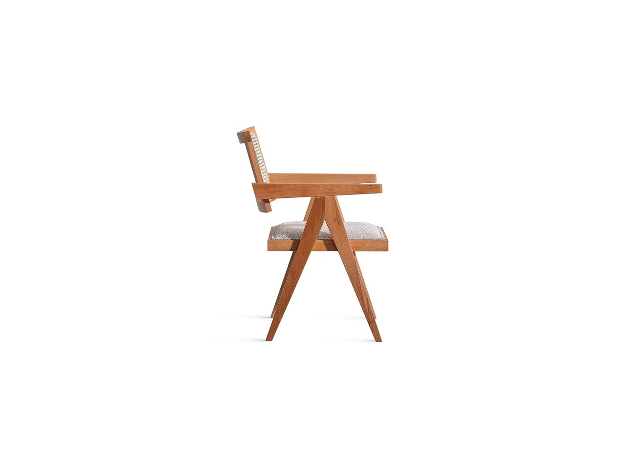 Scaun, Fairfax, Carina, 51x76x52 cm, Natural - 2 | YEO
