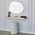 Oglinda decorativa, Neostill, Gusto, 75x55 cm, PAL, Auriu