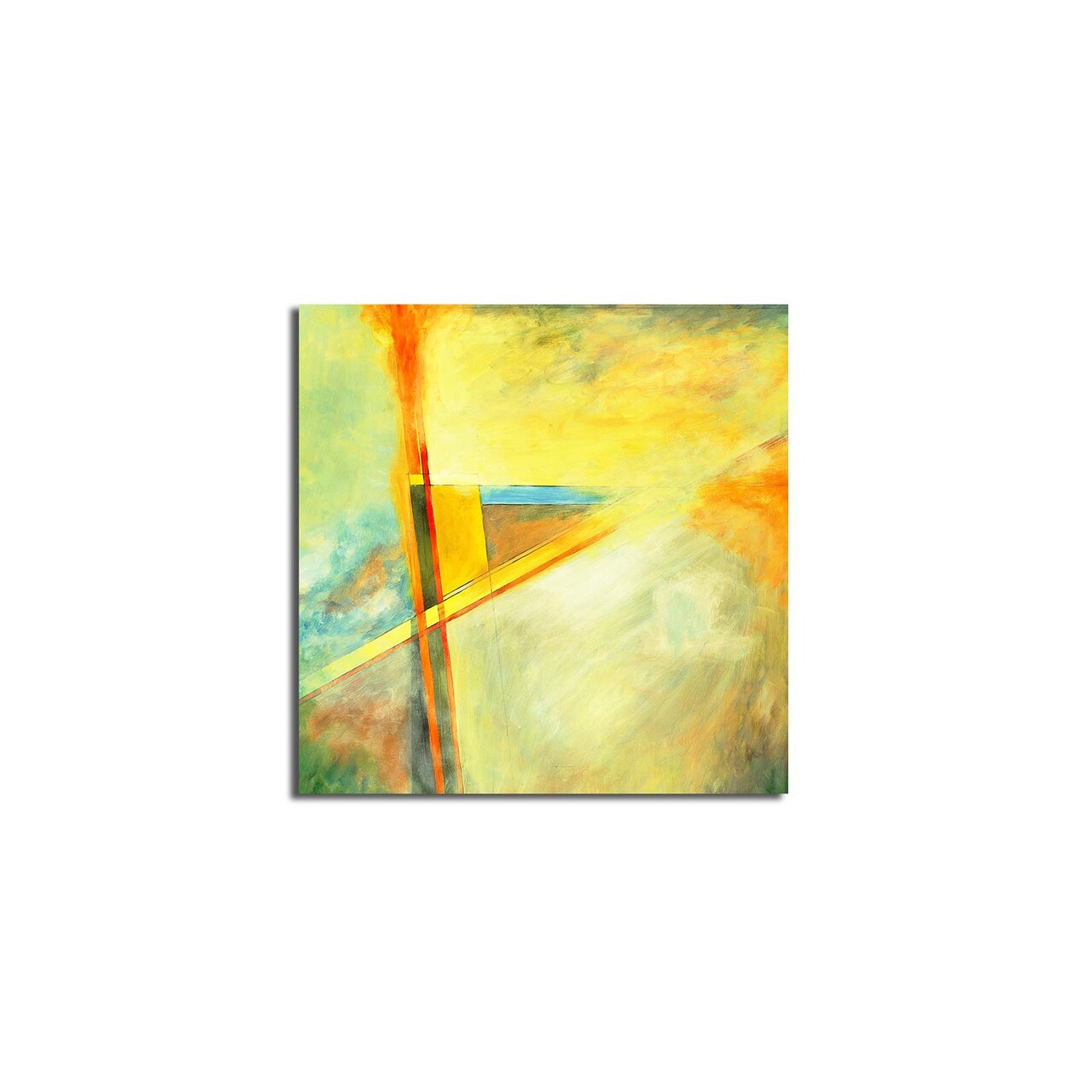 Tablou decorativ, 4545K-95, Canvas, Dimensiune: 45 x 45 cm, Multicolor