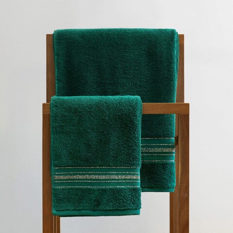 Prosop de baie Duke, Homla, 70x130 cm, bumbac, verde