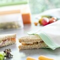 Set 6 pungi ziplock reutilizabile InnovaGoods Bags Zags, 25/20/15.5 cm