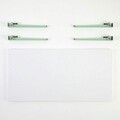 Masuta de cafea, Logg, Fonissa, 120x45x60 cm, Alb / Menta / Verde