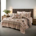 Cuvertura pique Single, Felix - Tile Red, Cotton Box, 50% bumbac / 50% poliester