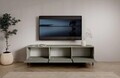 Comoda TV ADRK, Tili 3D, 180x40.8x50 cm, PAL laminat, verde eucalipt