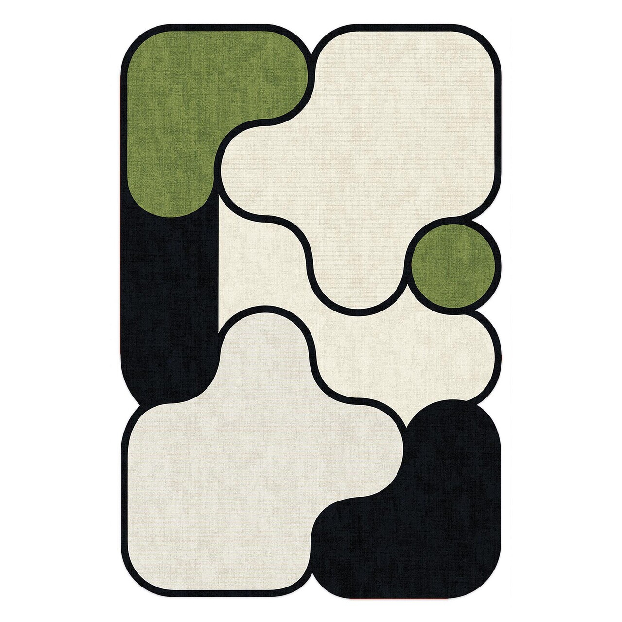 Covor, Fr364, 140x220 cm, Verde - Imagine 3