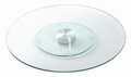 Suport rotativ pentru tort Susan, Ambition, 30 cm, sticla