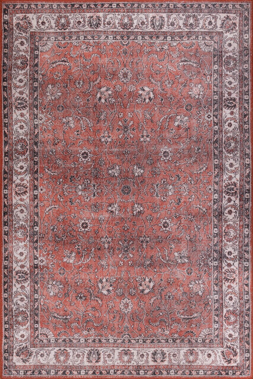 Covor, Folk Chenille, 210x310 cm, Poliester, Rosu — imaginea 2