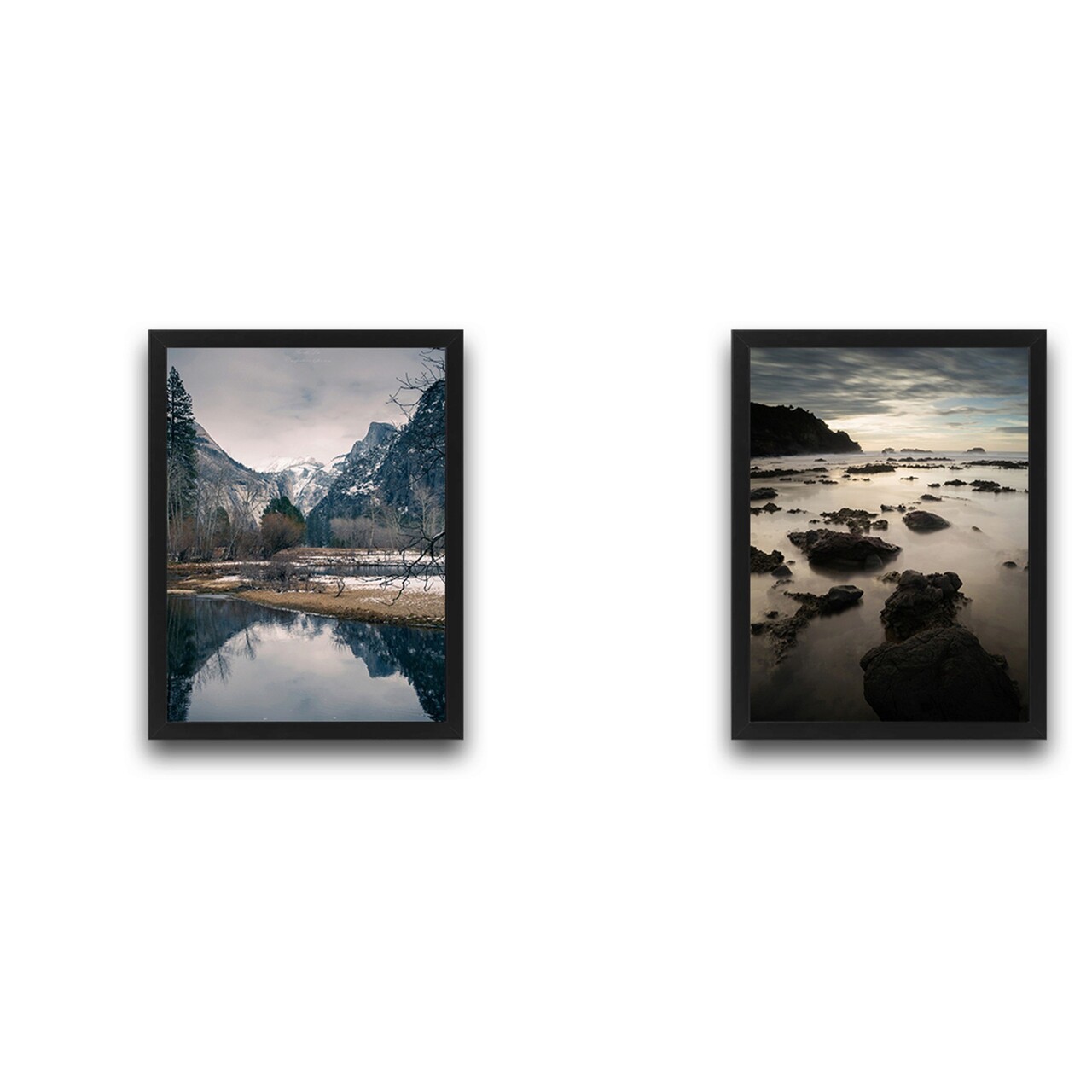 Set 2 tablouri decorative, Landscape Set, PAL, Hartie, Multicolor - 1 | YEO
