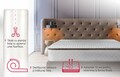 Saltea Green Future Luxuria Intense Memory Pocket 7 Zone 180x200 cm, H 28 cm