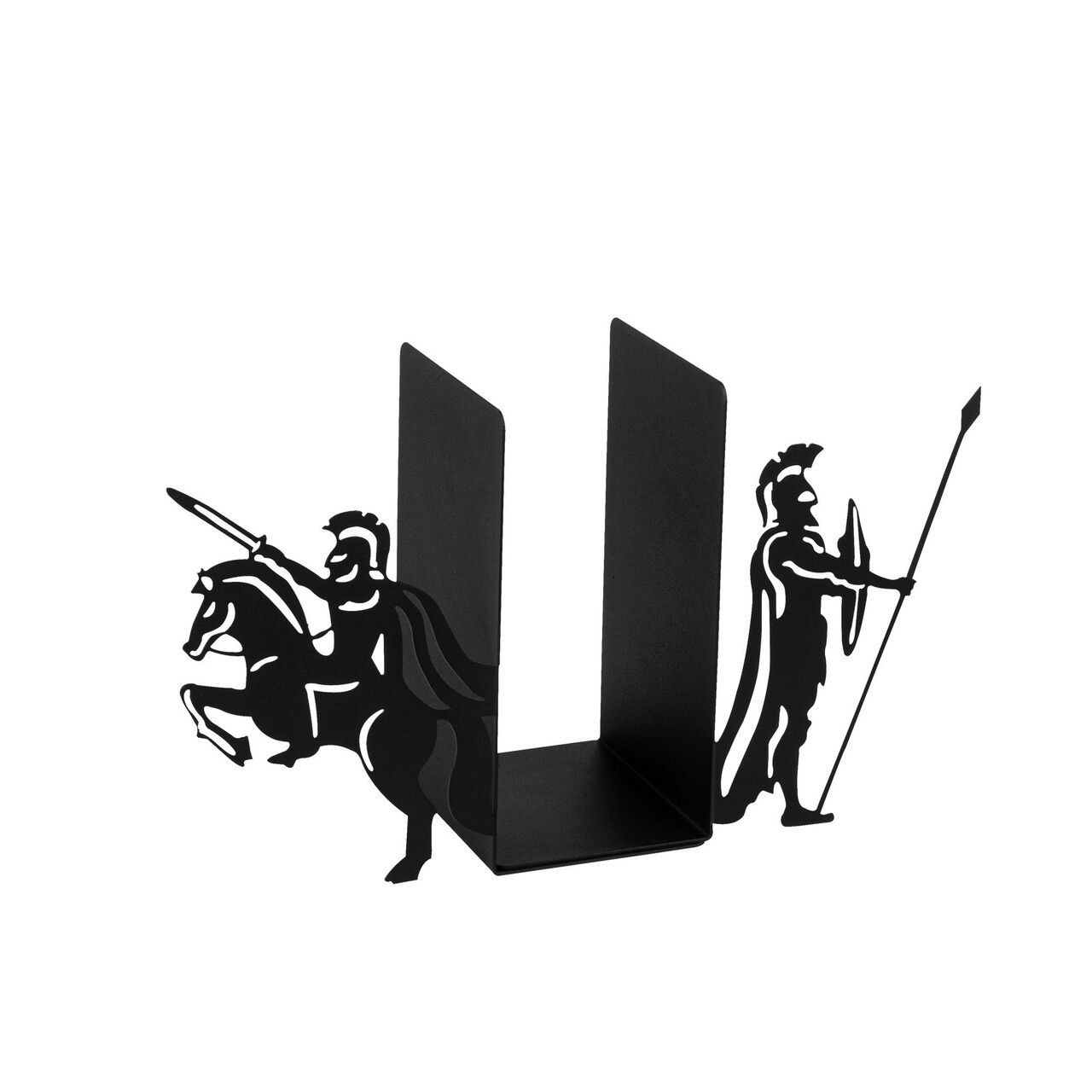 Opritor de carti, Kitap tutucu 12, 40x14x22 cm, Metal, Negru - 2 | YEO