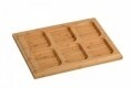 Platou pentru aperitive, Kosova, Brown, bambus, 27.5x9.6x2 cm