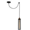 Lustra, Alby, 525NOR1460, Metal, Negru/Bronz