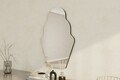 Oglinda decorativa, Siam, Perilla, 50x70x2.2 cm, Negru
