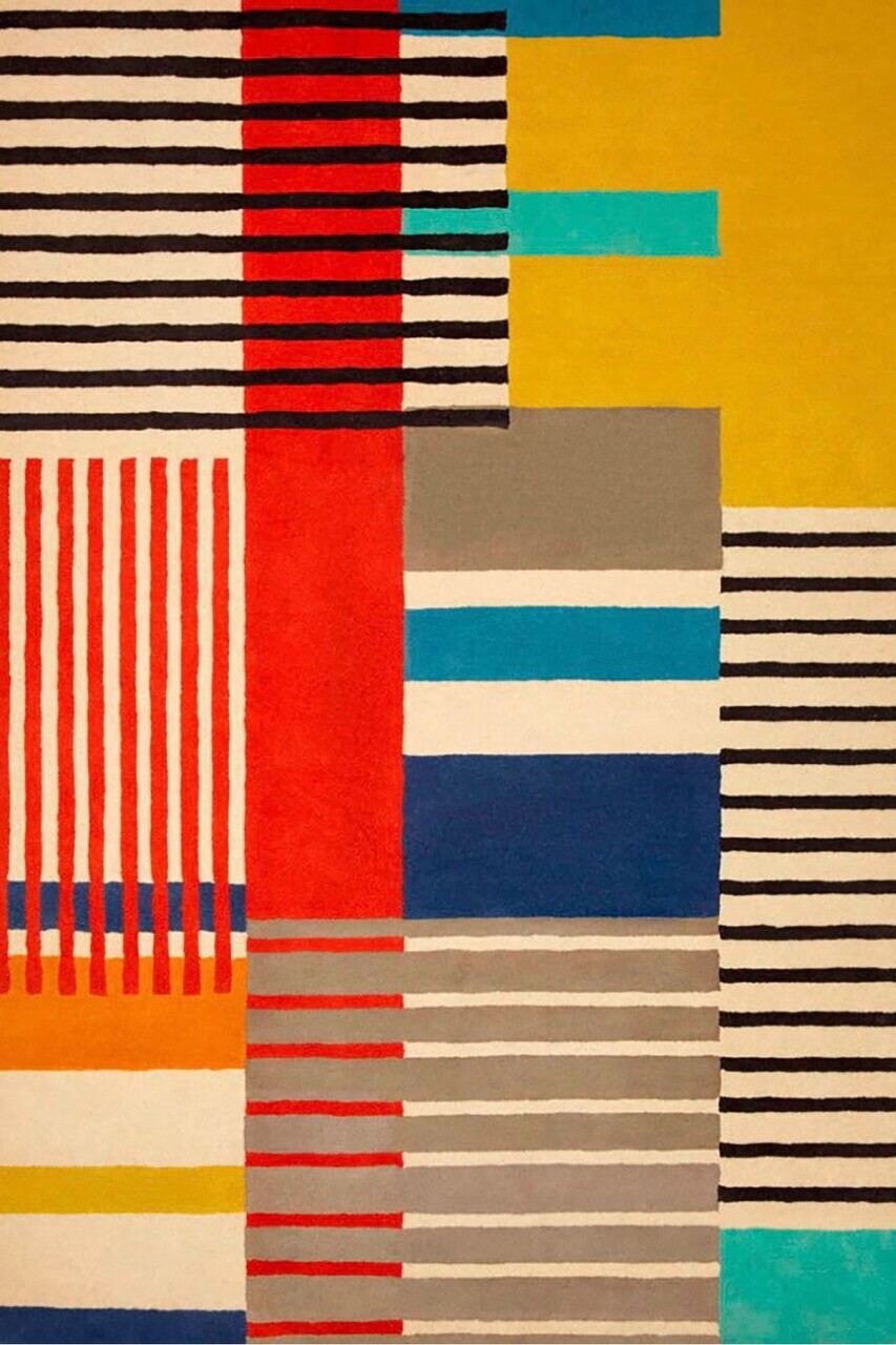 Covor, DC-2002-17, 100x150 cm, Poliester, Multicolor — imaginea 2